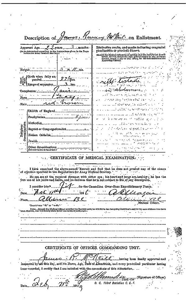 Attestation Paper - Back