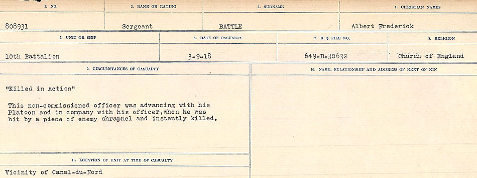 Circumstances of Death Registers