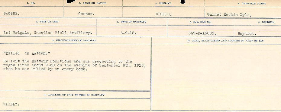 Circumstances of death registers