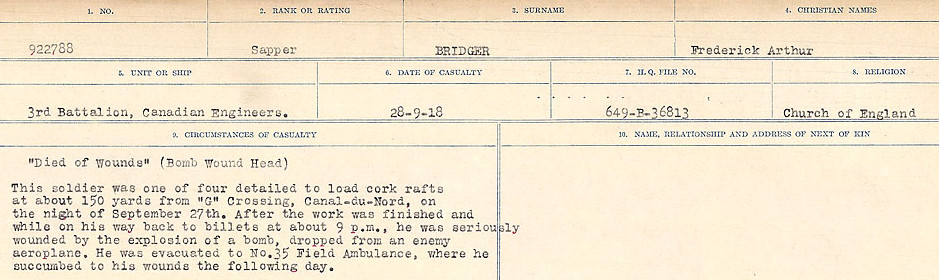 Circumstances of Death Registers