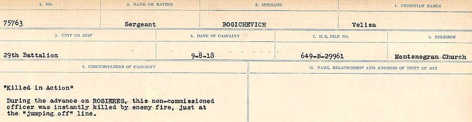 Circumstances of Death Registers