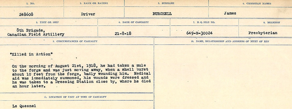Circumstances of Death Registers
