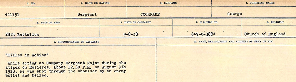Circumstances of Death Registers