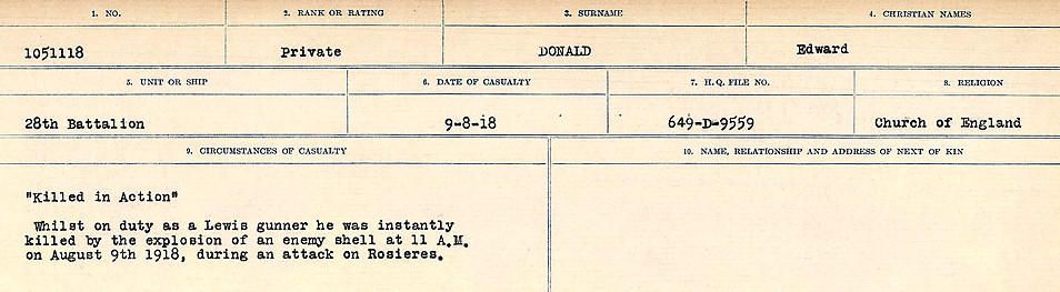 Circumstances of death registers