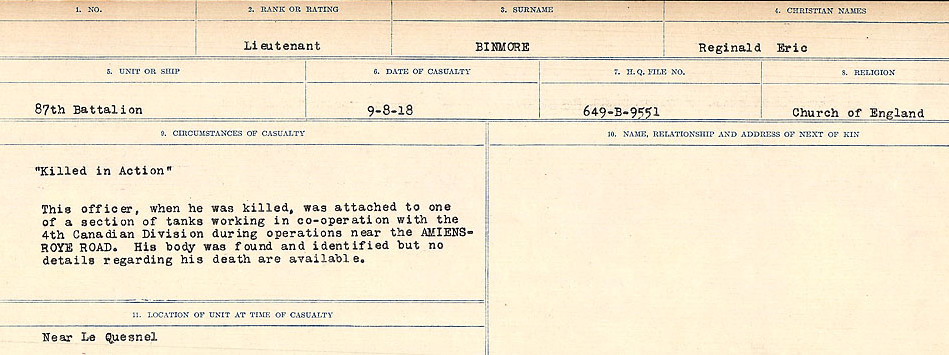 Circumstances of Death Registers