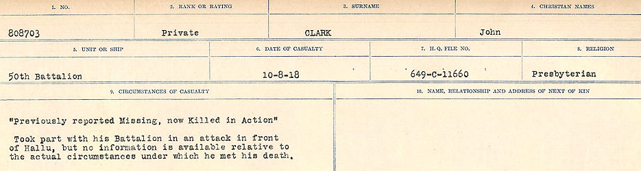 Circumstances of Death Registers