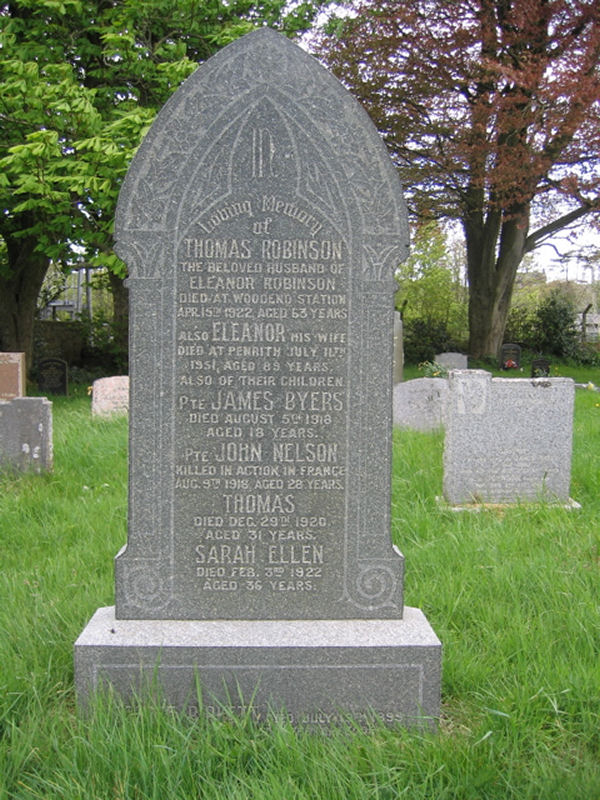 Grave marker