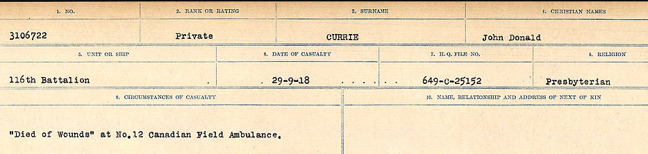 Circumstances of death registers