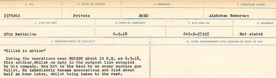 Circumstances of Death Registers