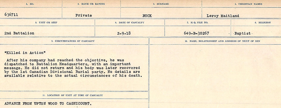 Circumstances of Death Registers