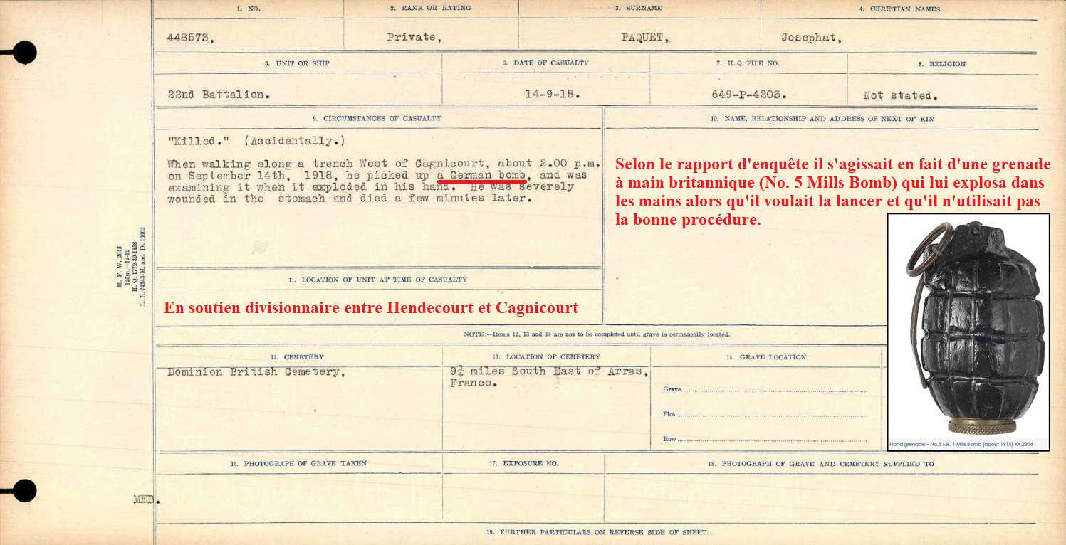 Circumstances of death registers