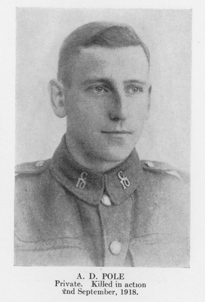 Photo of ARTHUR DOUGLAS POLE