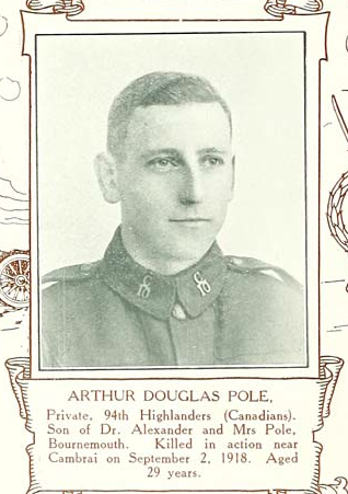 Photo of ARTHUR DOUGLAS POLE