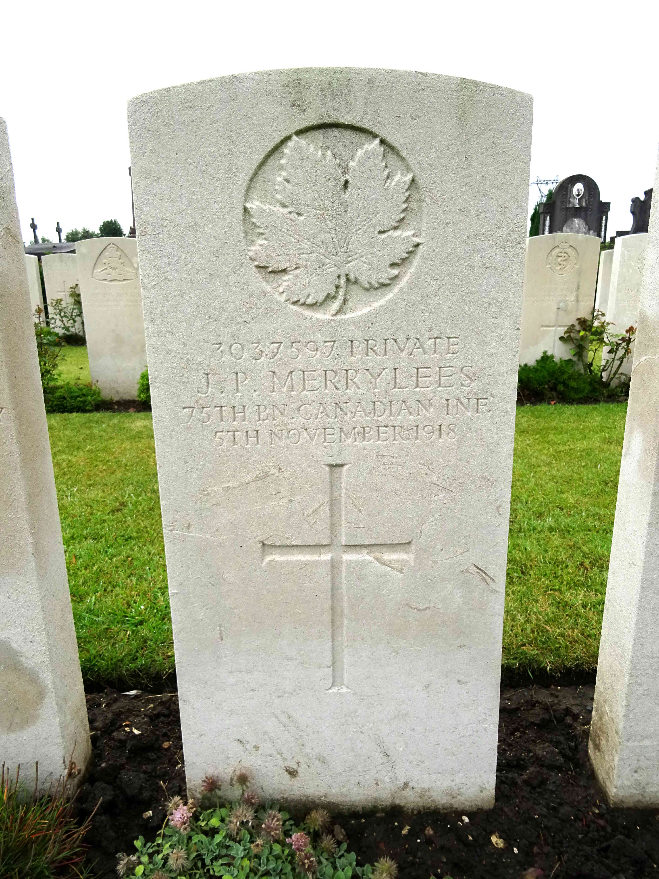 Grave marker