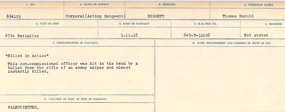 Circumstances of Death Registers
