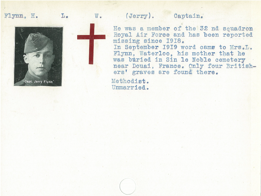 Photo of JERRY HOPE LAURICE WILFRID FLYNN