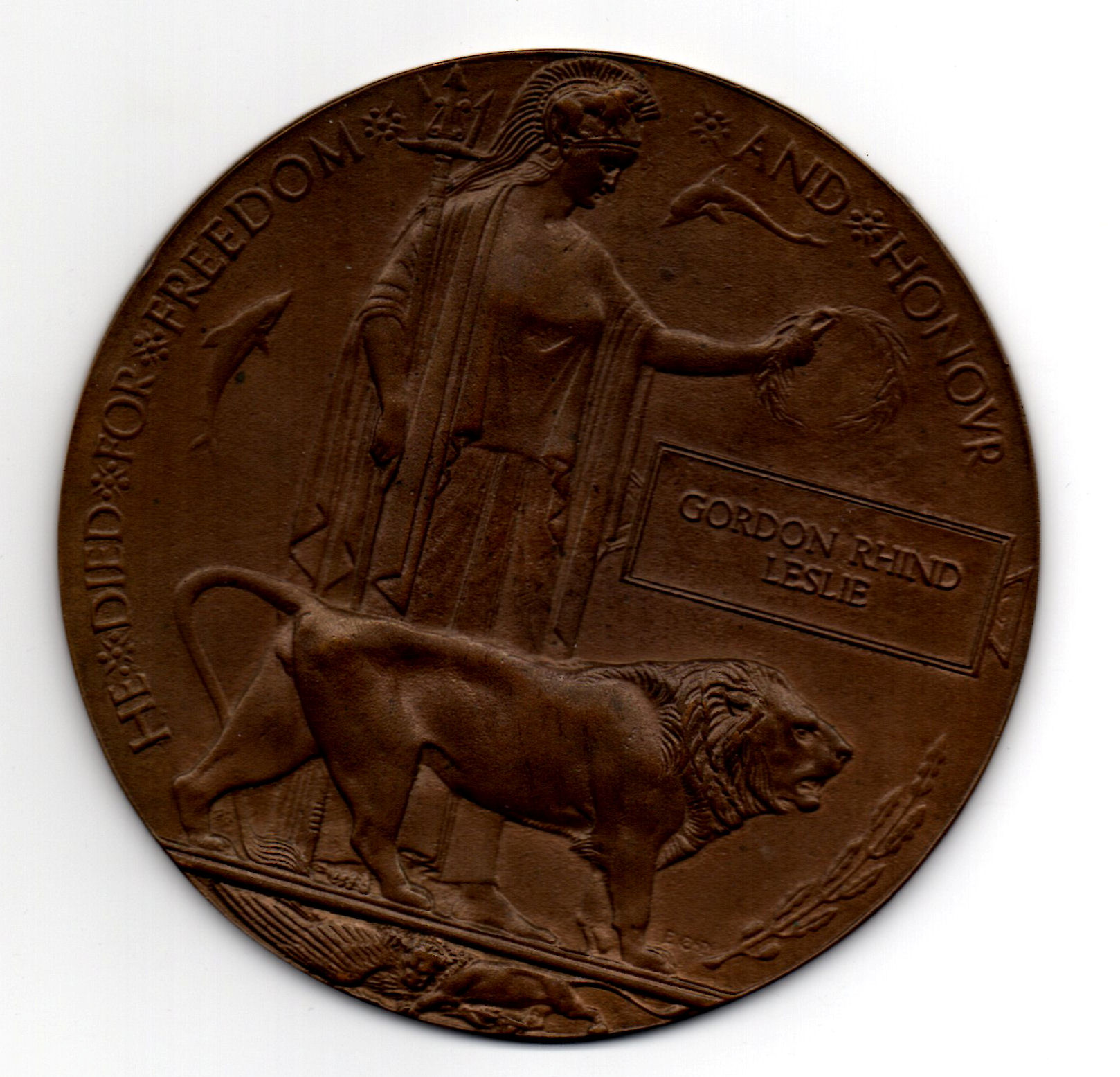 Dead Mans Penny given to mothers and widows