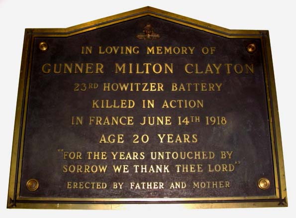 Plaque commémorative