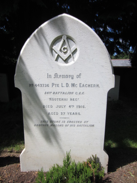 Grave marker
