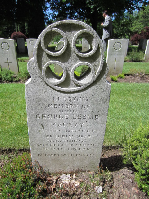 Grave marker