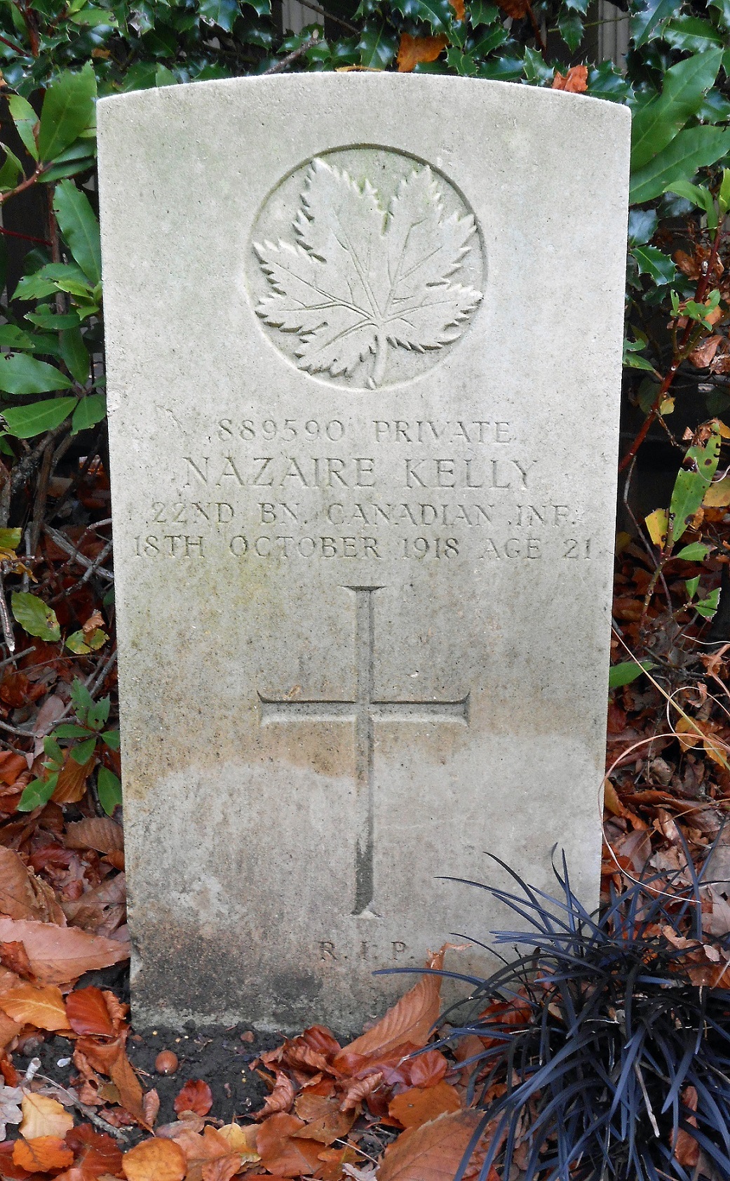 Grave marker