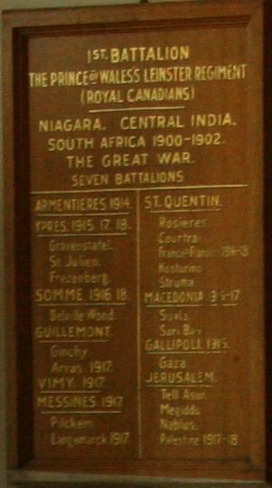 Memorial Plaque