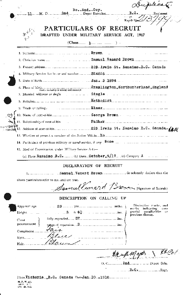 Feuille d'engagement