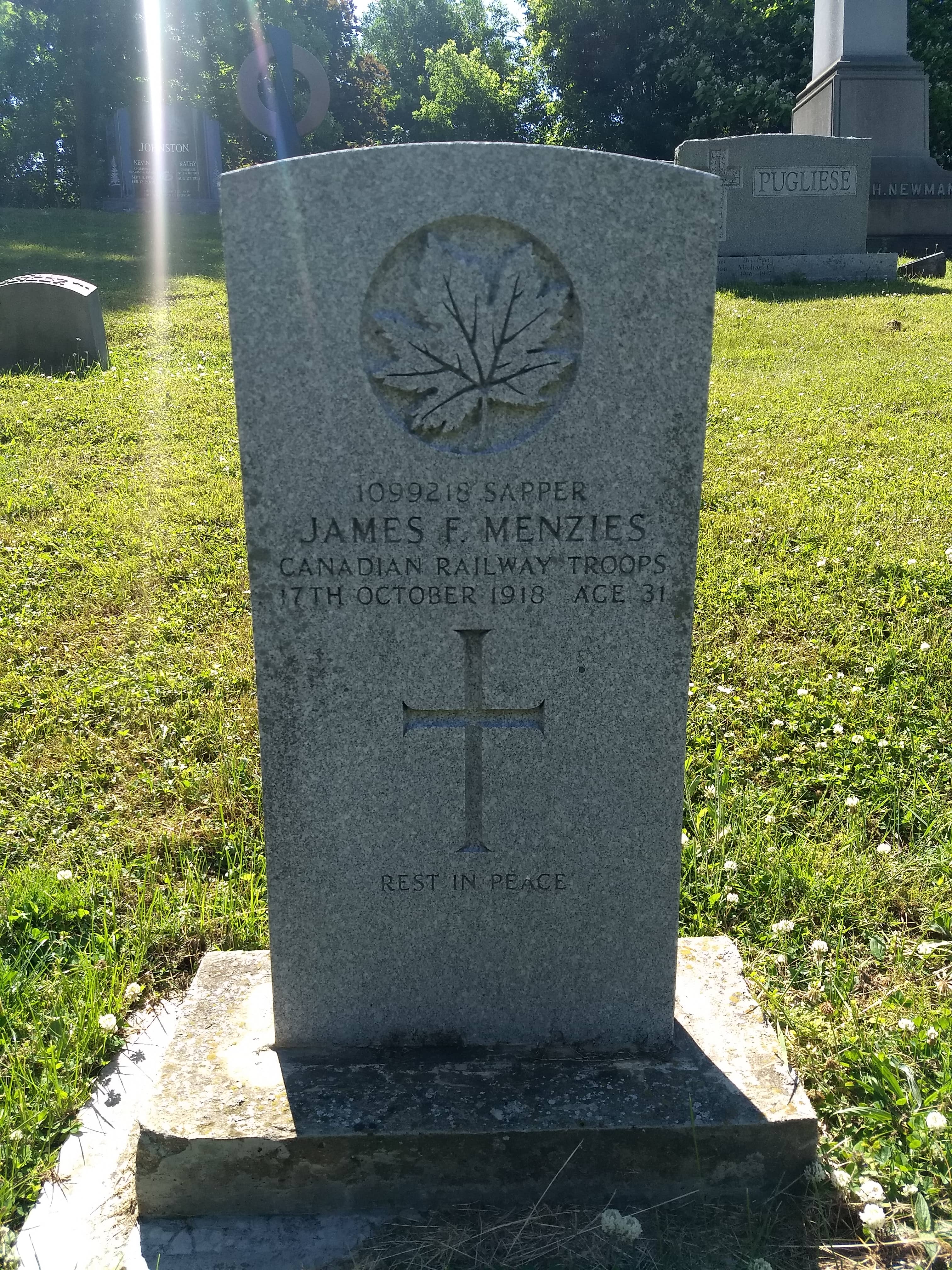 Grave marker