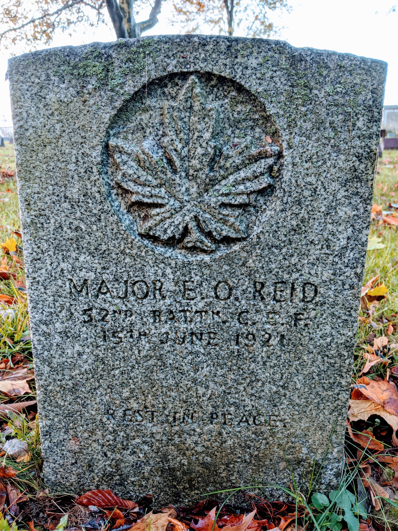 Grave marker