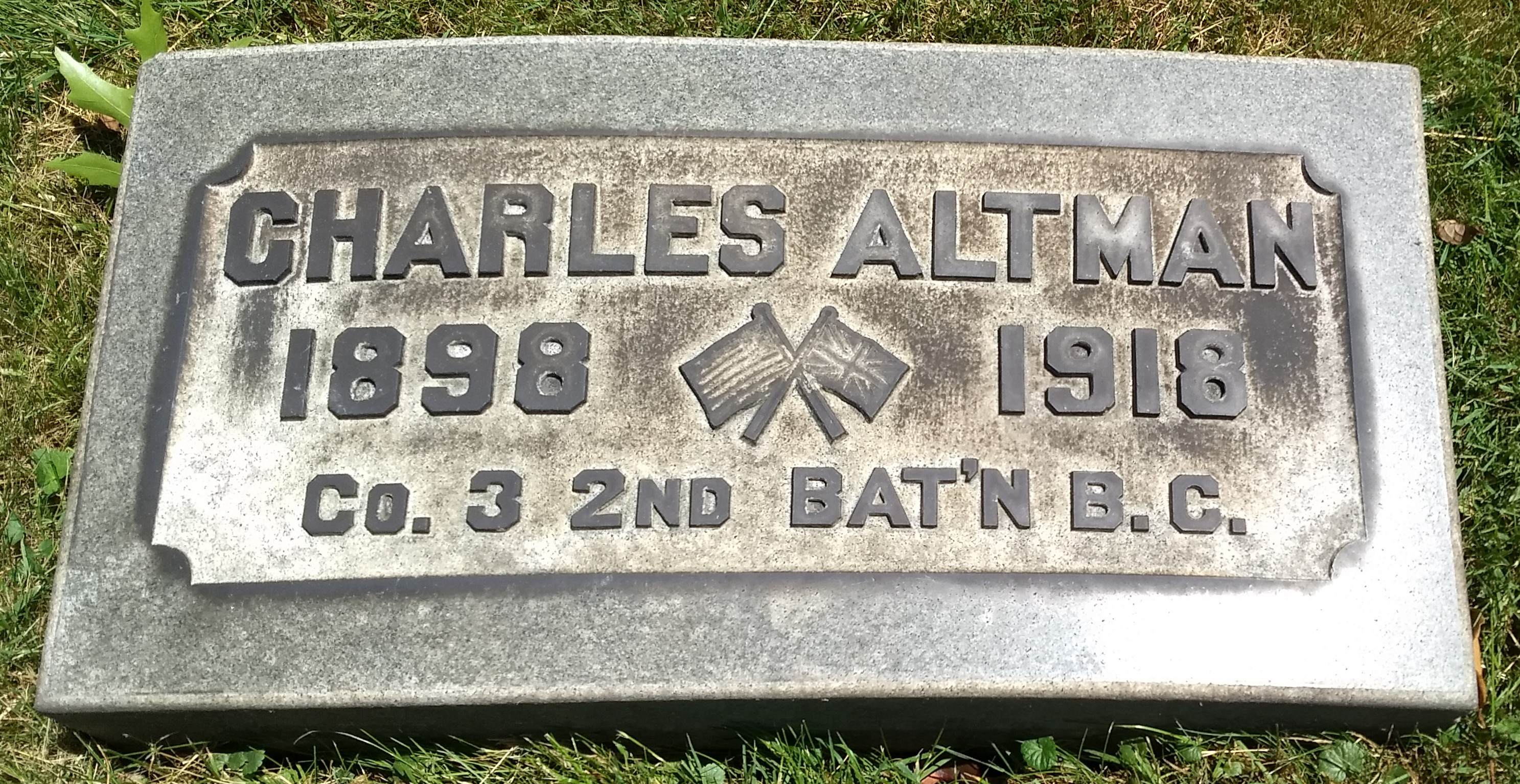 Grave marker