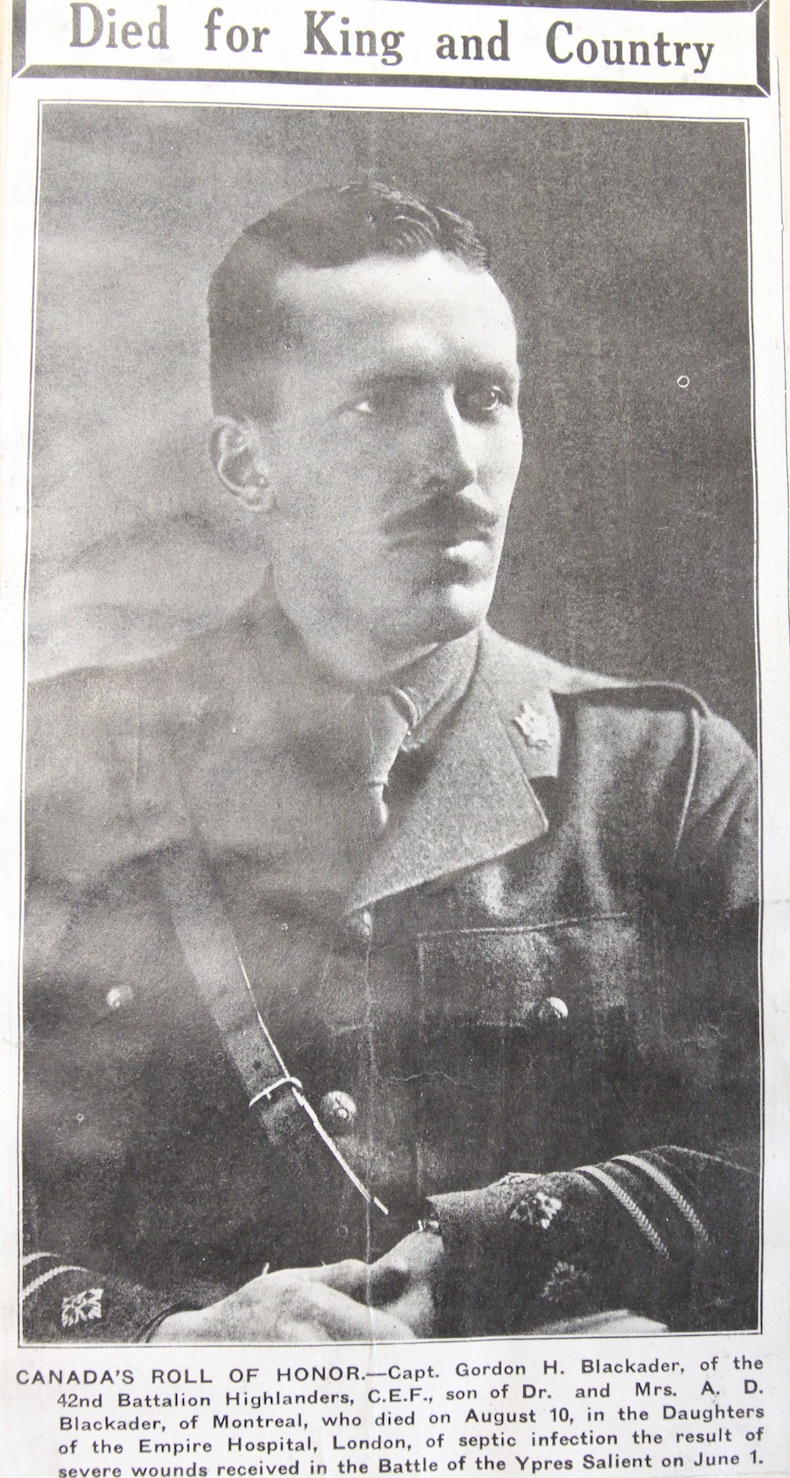 Photo of GORDON HOME BLACKADER