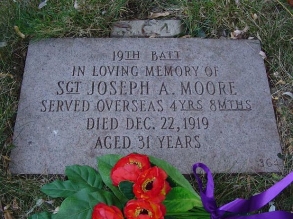 Grave marker