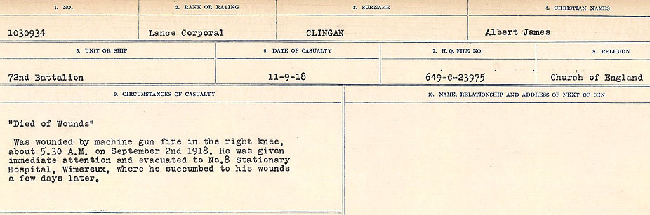 Circumstances of Death Registers