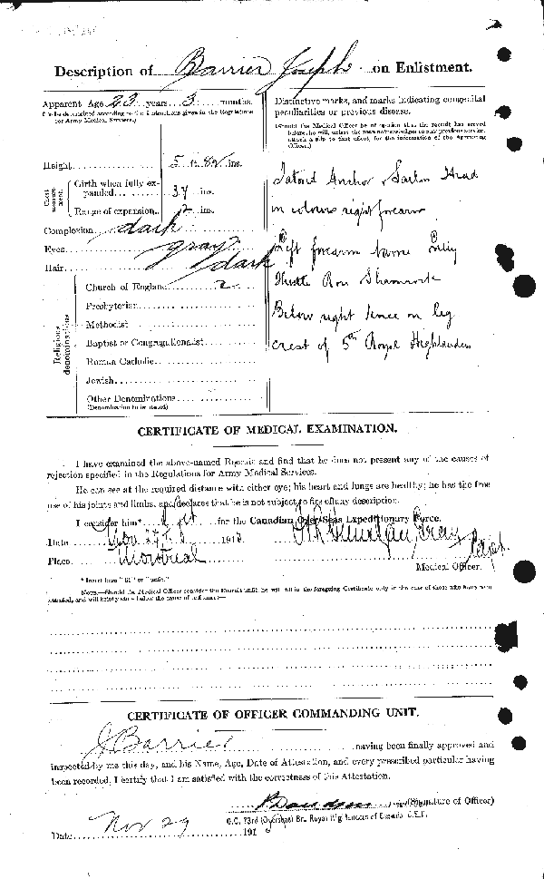 Attestation Paper (page 2)