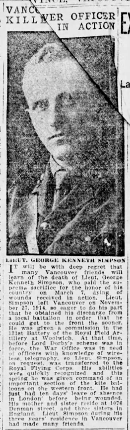 Photo of George Kenneth Simpson