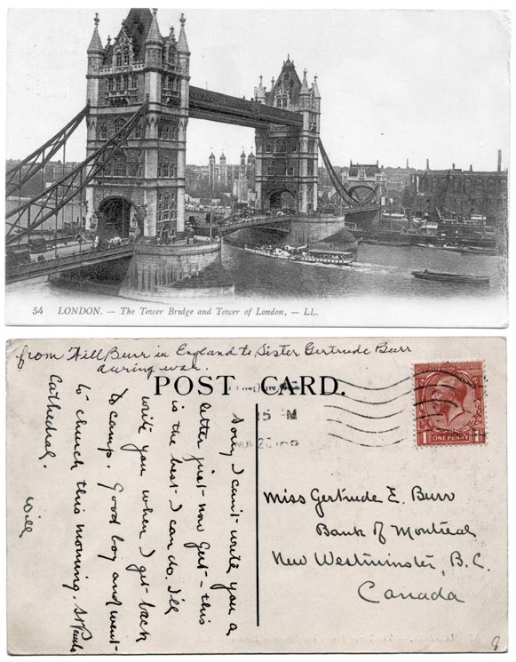 Postcard from London