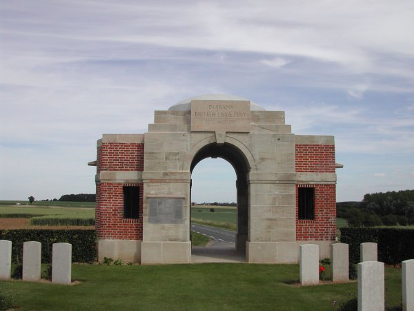 Cimetièère Britanniqued de Duisans
