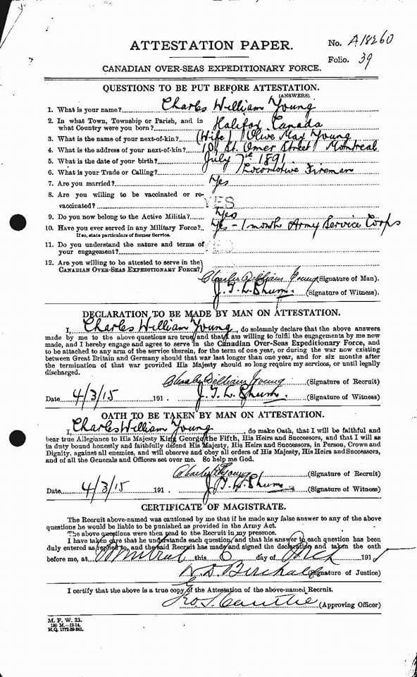 Documents d'attestation