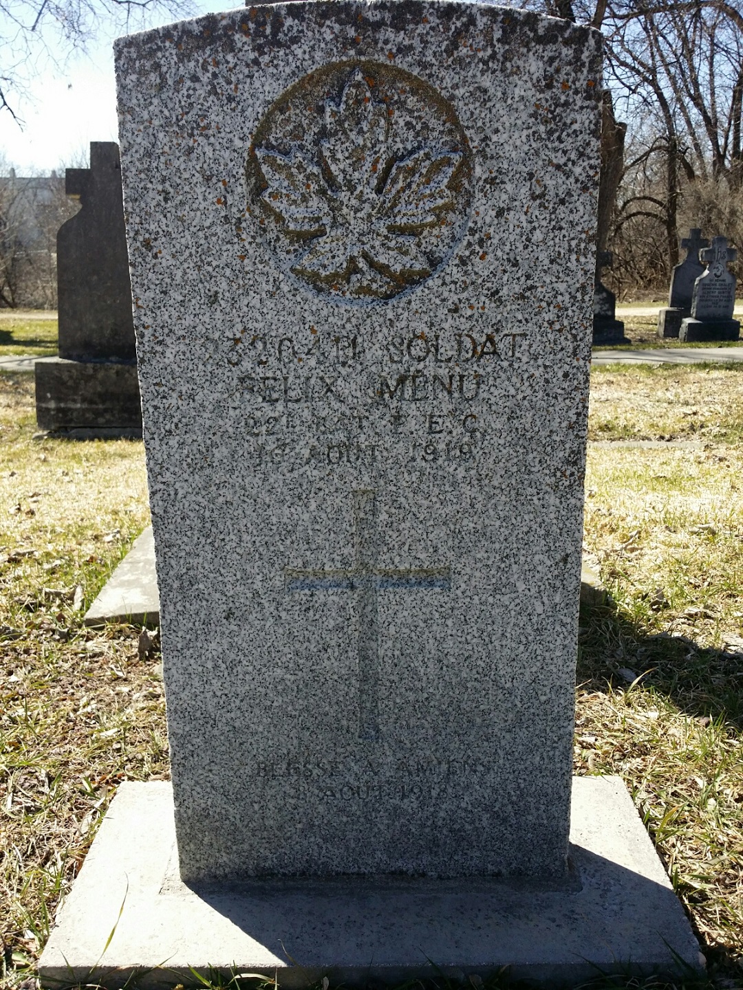 Grave marker