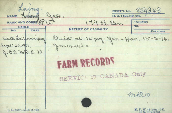 Circumstances of Death Registers