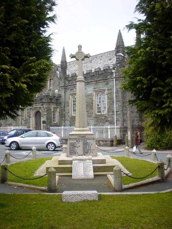 War Memorial Tavistock, Devonshire, UK