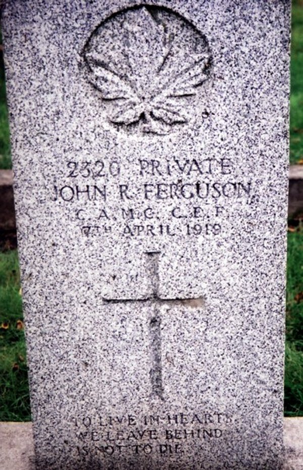 Grave marker