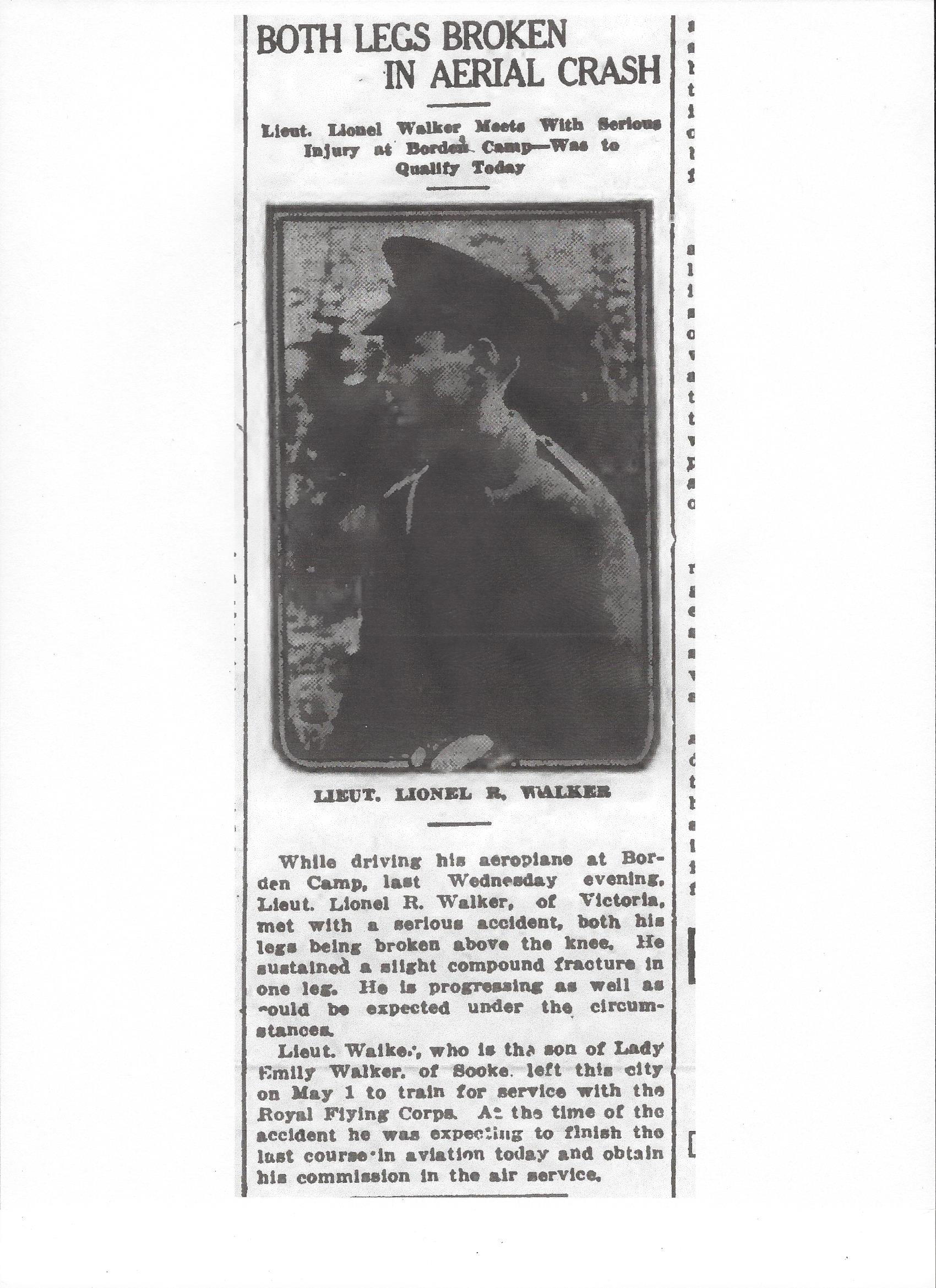 Newspaper clipping