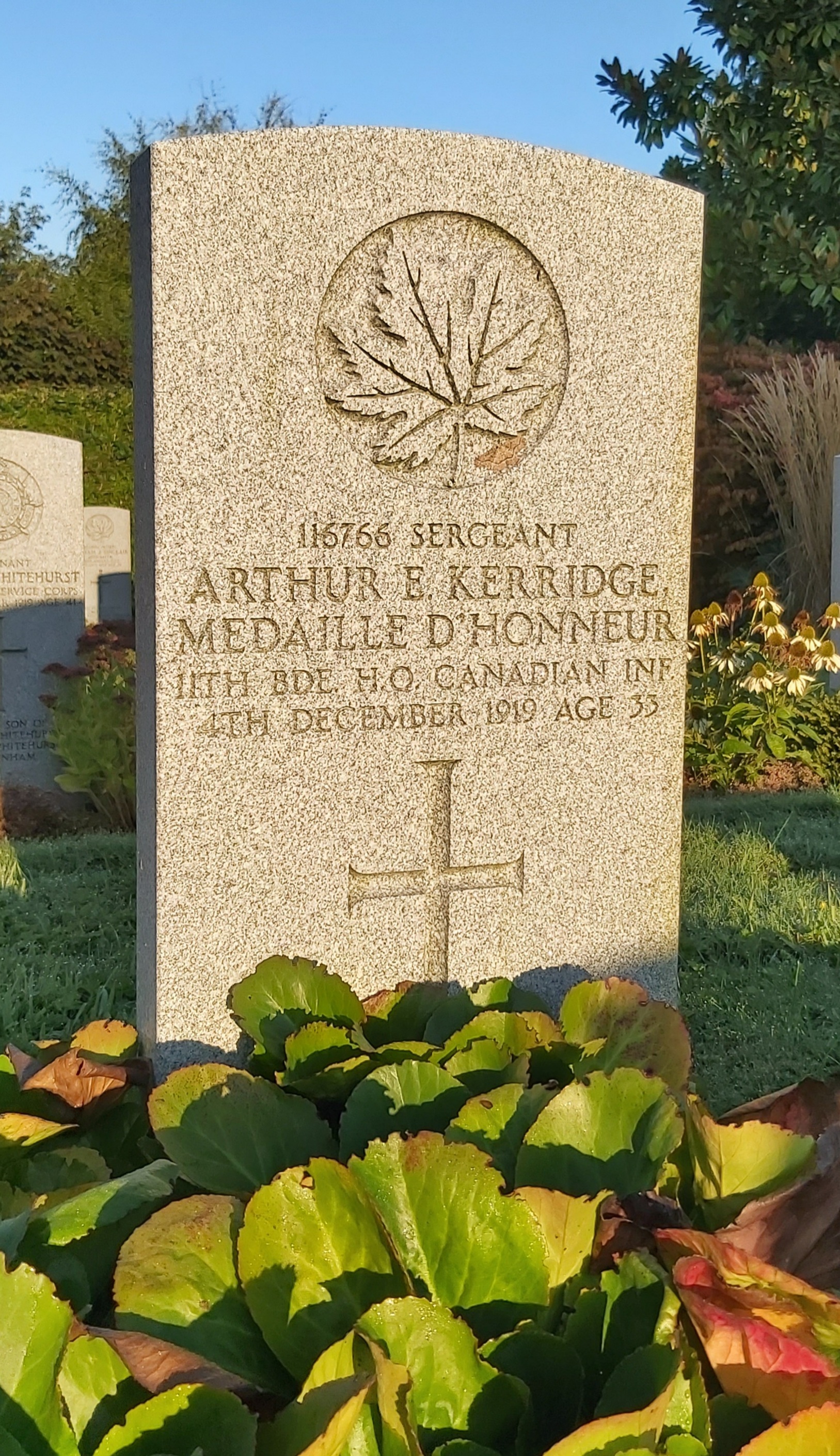 Grave marker