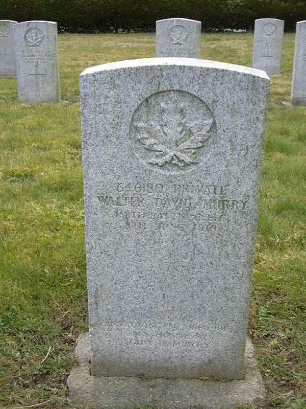 Grave marker