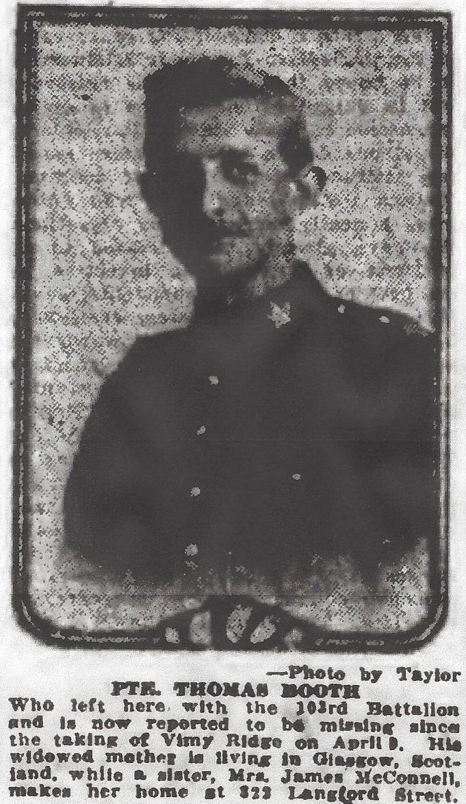 Photo of THOMAS BOOTH