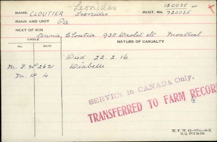 Circumstances of Death Registers