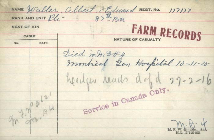 Circumstances of Death Registers