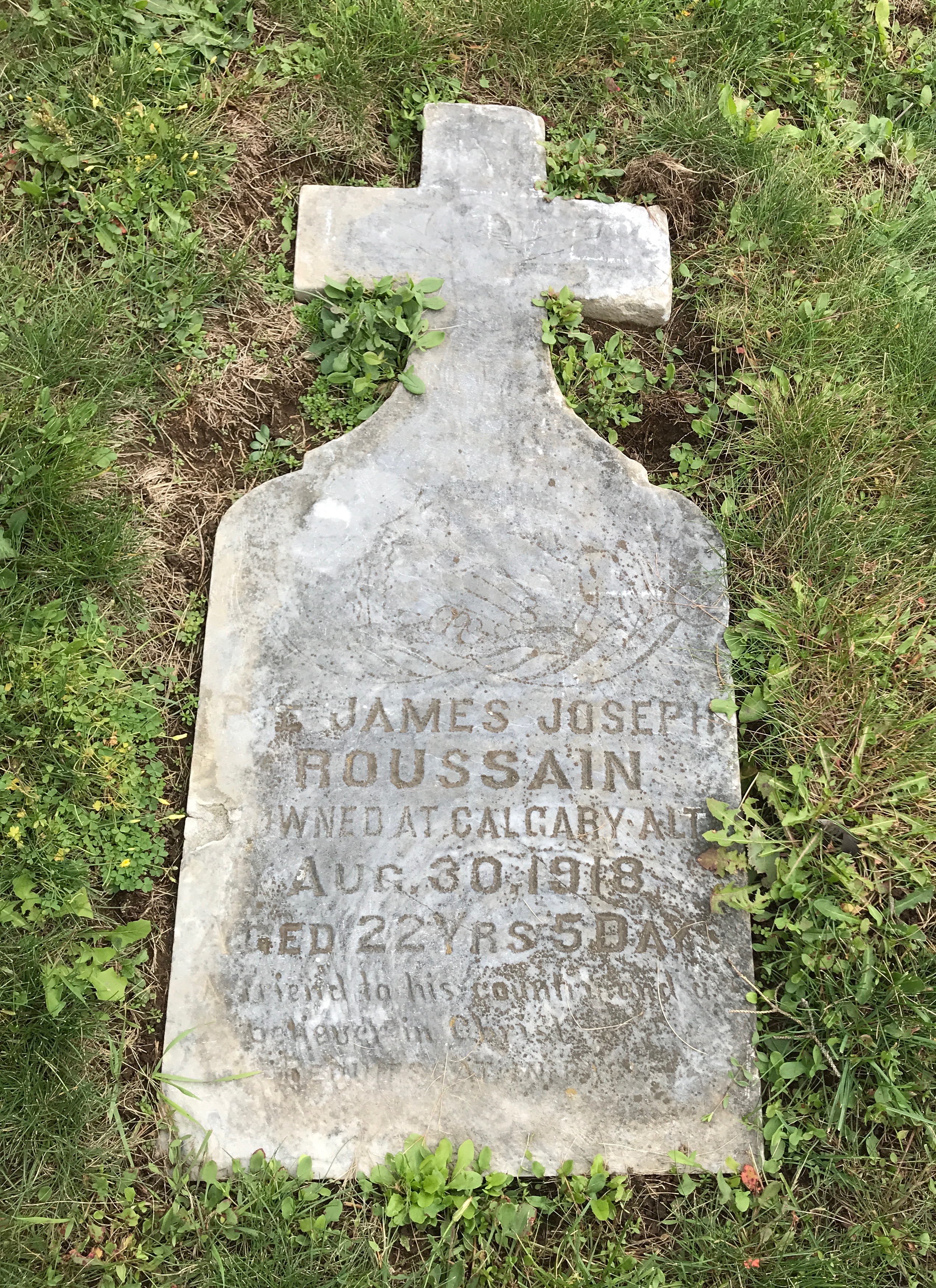 Grave marker