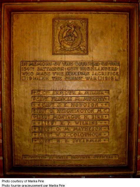 Memorial Plaque